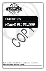 Lifetime 1225 Manual Del Usuario