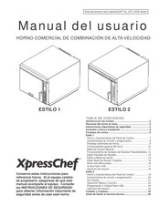 ACP XpressChef 2C ACE Serie Manual Del Usuario