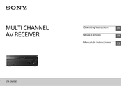 Sony STR-ZA810ES Manual De Instrucciones