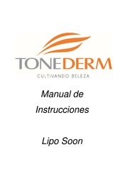 Tonederm LIPO SOON Manual De Instrucciones