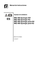 TEAMWELDER MIG 400 Synergic KW Manual De Instrucciones