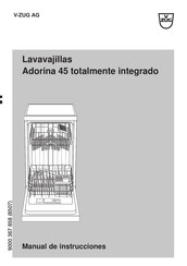 V-ZUG Adorina 45 Manual De Instrucciones