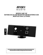 Jensen Audio JMC-180 Manual De Instrucciones