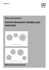 V-ZUG GK36TIPF Manual De Instrucciones