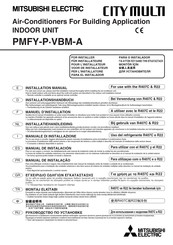 Mitsubishi Electric CITY MULTI PMFY-P32VBM Manual De Instalación