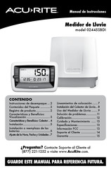 AcuRite 02445SBDI Manual De Instrucciones