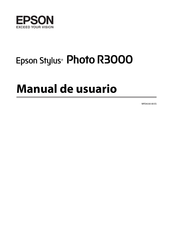 Epson Stylus Photo R3000 Manual De Usuario