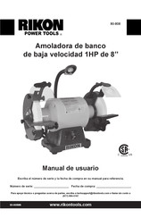 Rikon 80-808 Manual De Usuario