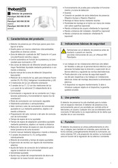 Theben 2039102 Manual Del Usuario