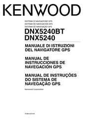 Kenwood DNX5240BT Manual De Instrucciones