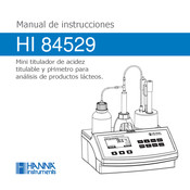 Hanna Instruments HI 84529 Manual De Instrucciones