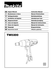 Makita TW0200 Manual De Instrucciones