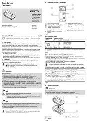 Festo CPX-FB40 Instrucciones Para El Montaje