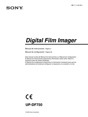 Sony UP-DF750 Manual De Instrucciones