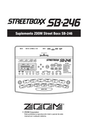 Zoom Streetboxx SB-246 Manual De Instrucciones