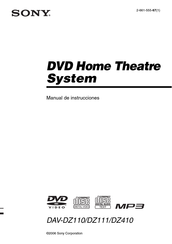 Sony DAV-DZ110 Manual De Instrucciones