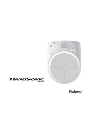 Roland HandSonic HPD-20 Manual De Instrucciones