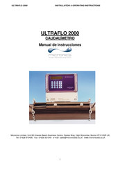 Micronics ULTRAFLO 2000 Manual De Instrucciones