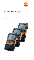 testo 760 Manual De Instrucciones