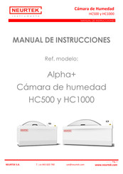 Neurtek Alpha+ HC1000 Manual De Instrucciones