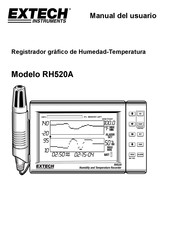 Extech Instruments RH520A Manual Del Usuario