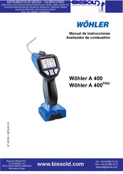 Wohler A 400PRO Manual De Instrucciones