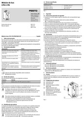 Festo CPX-E-PB Instrucciones De Uso