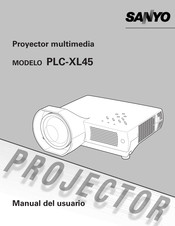 Sanyo PLC-XL45 Manual Del Usuario