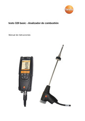 testo 320 basic Manual De Instrucciones