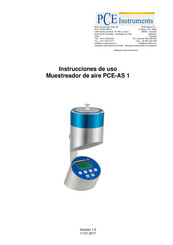 PCE Instruments PCE-AS 1 Instrucciones De Uso