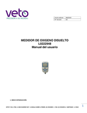 Veto L0222948 Manual Del Usuario