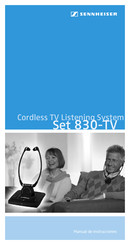 Sennheiser Set 830-TV Manual De Instrucciones