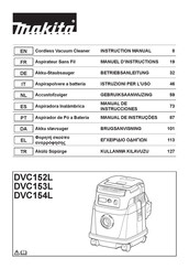 Makita DVC153L Manual De Instrucciones