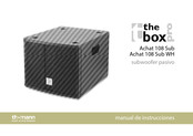 thomann The box pro Achat 108 Sub A Manual De Instrucciones