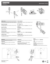 Shure MX150B/O Manual De Instrucciones