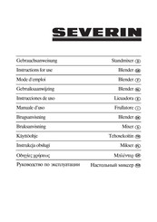 SEVERIN SM 3713 Instrucciones De Uso