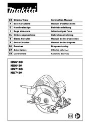 Makita HS7101J1 Manual De Instrucciones