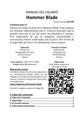 Hammer Blade Manual Del Usuario