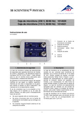 3B SCIENTIFIC PHYSICS 1014521 Instrucciones De Uso