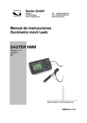 sauter HMM Manual De Instrucciones