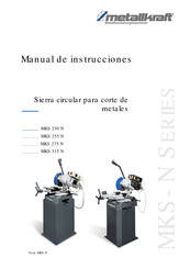 Metallkraft MKS 315 N Manual De Instrucciones