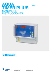 Pentair Blaulain AQUA TIMER PLIUS Manual De Instrucciones