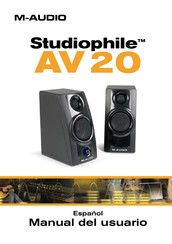 M-Audio Studiophile AV 20 Manual Del Usuario