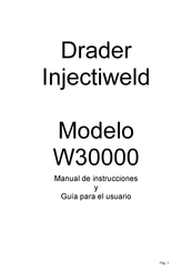 Drader W30000 Manual De Instrucciones Y Guía Para El Usuario