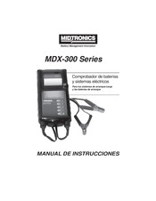 Midtronics MDX-300 Serie Manual De Instrucciones