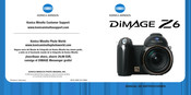 Konica Minolta DIMAGE Z6 Manual De Instrucciones