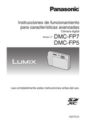 Panasonic LUMIX DMC-FP7 Instrucciones De Funcionamiento