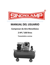 Sincrolamp 2 HP / 100 litros Manual Del Usuario