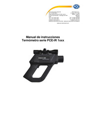 PCE Instruments PCE-IR 1 Serie Manual De Instrucciones