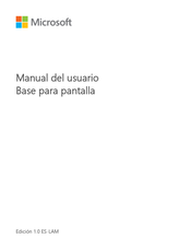 Microsoft Display Dock Manual Del Usuario